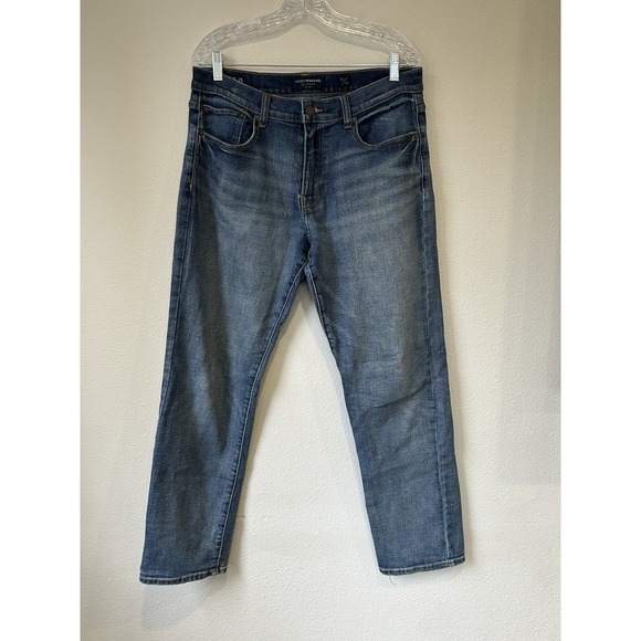 Lucky Brand Other - Lucky Brand 410 Athletic Straight Fit Mens Denim Blue Jeans Size 32x32
